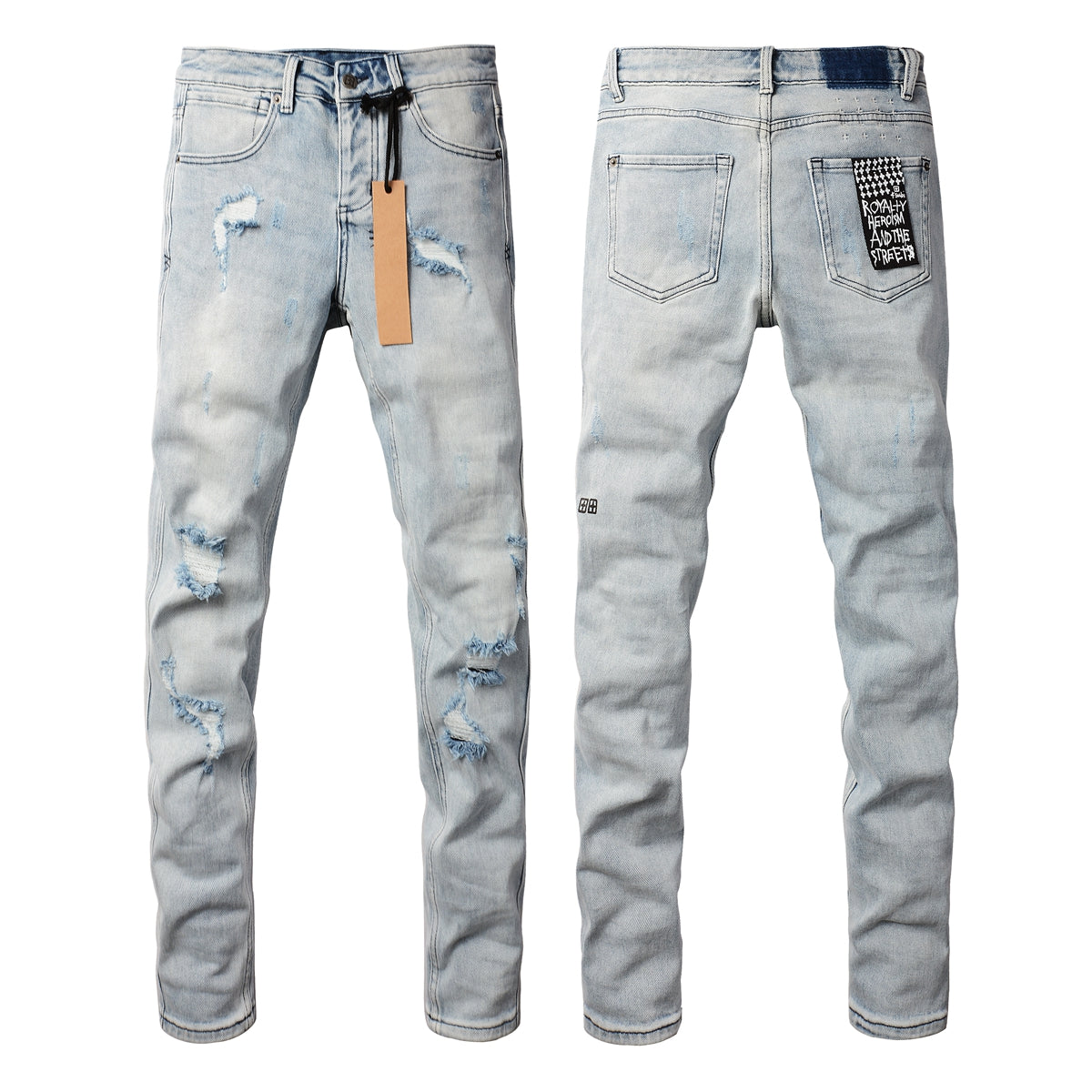 Ksubi Jeans Vaqueros azul claro de corte sencillo y limpio 3001