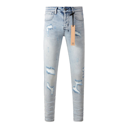 Ksubi Jeans Vaqueros azul claro de corte sencillo y limpio 3001