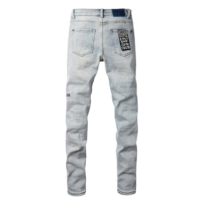 Ksubi Jeans Vaqueros azul claro de corte sencillo y limpio 3001